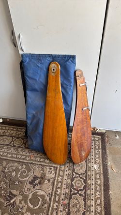 Dagger board and rudder for Sabot sailboat