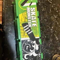 Skate Monster Case With Fingerboard Skateboards