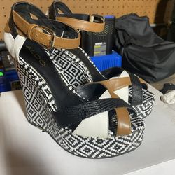 Heels /Aldo Wedges 7.0