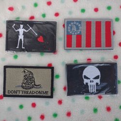 Morale Army Velcro Patches Lot