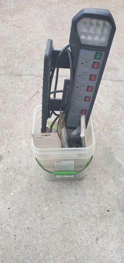Bucket of tools