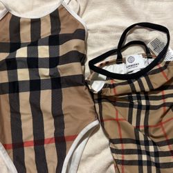 Baby Burberry Swimsuit 