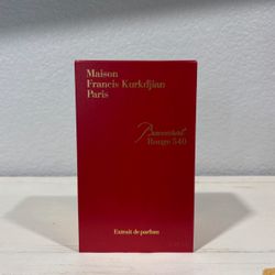 Baccarat Rouge 540 Cologne 