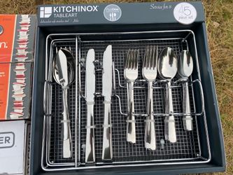 45 pcs set silverware