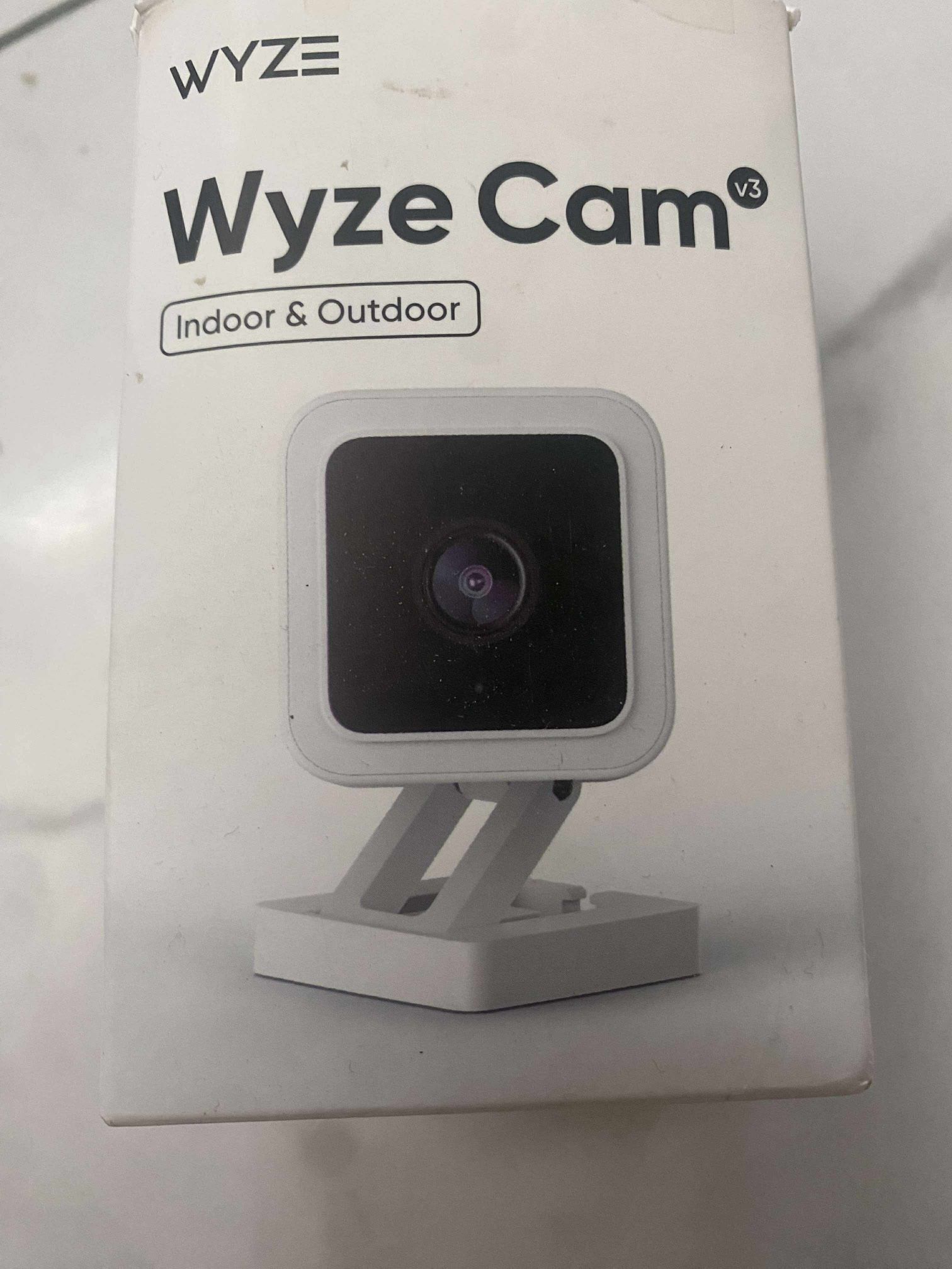 WYZE Cam V3 Wired 1080p USED HD Indoor/Outdoor Camera