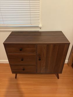 Wide dresser sideboard cabinet