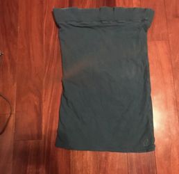 Reversible Turquoise American eagle tube top