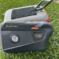 BUSHNELL Tour V6 Golf Rangefinder/With Case💰 $119 Works Great, New Battery