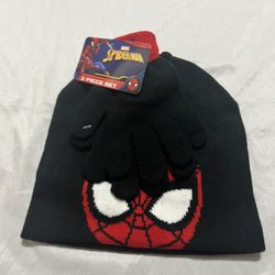 Spider Man Beanie&glove Set