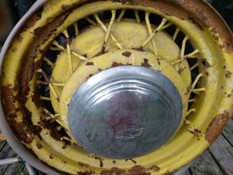 Old Chevy rims