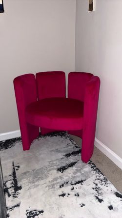 Hot Pink Accent Chair