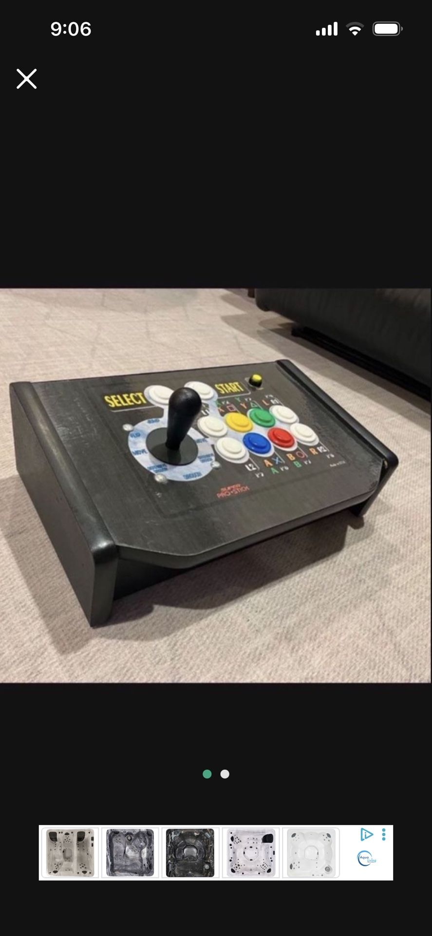MAS Custom Arcade Fight Joystick