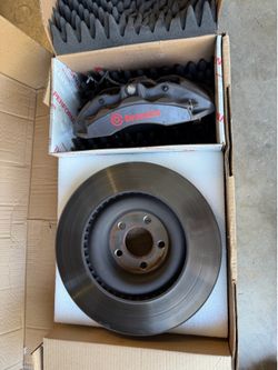2015-2023 Ford Mustang GT 5.0 OEM Front 6 Piston Brembo Brake Calipers Set