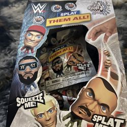 WWE Splats Head  NEW Figures