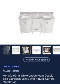 60” Bathroom Vanity 