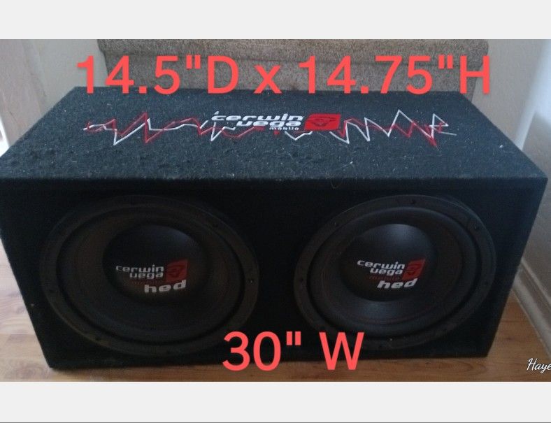 Cerwin Vega Hed 12 Subs $150