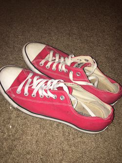 Size 10 Red Converse