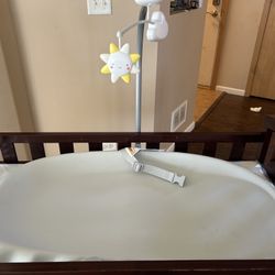 Skiphop diaper changing pad along with diaper changing table
