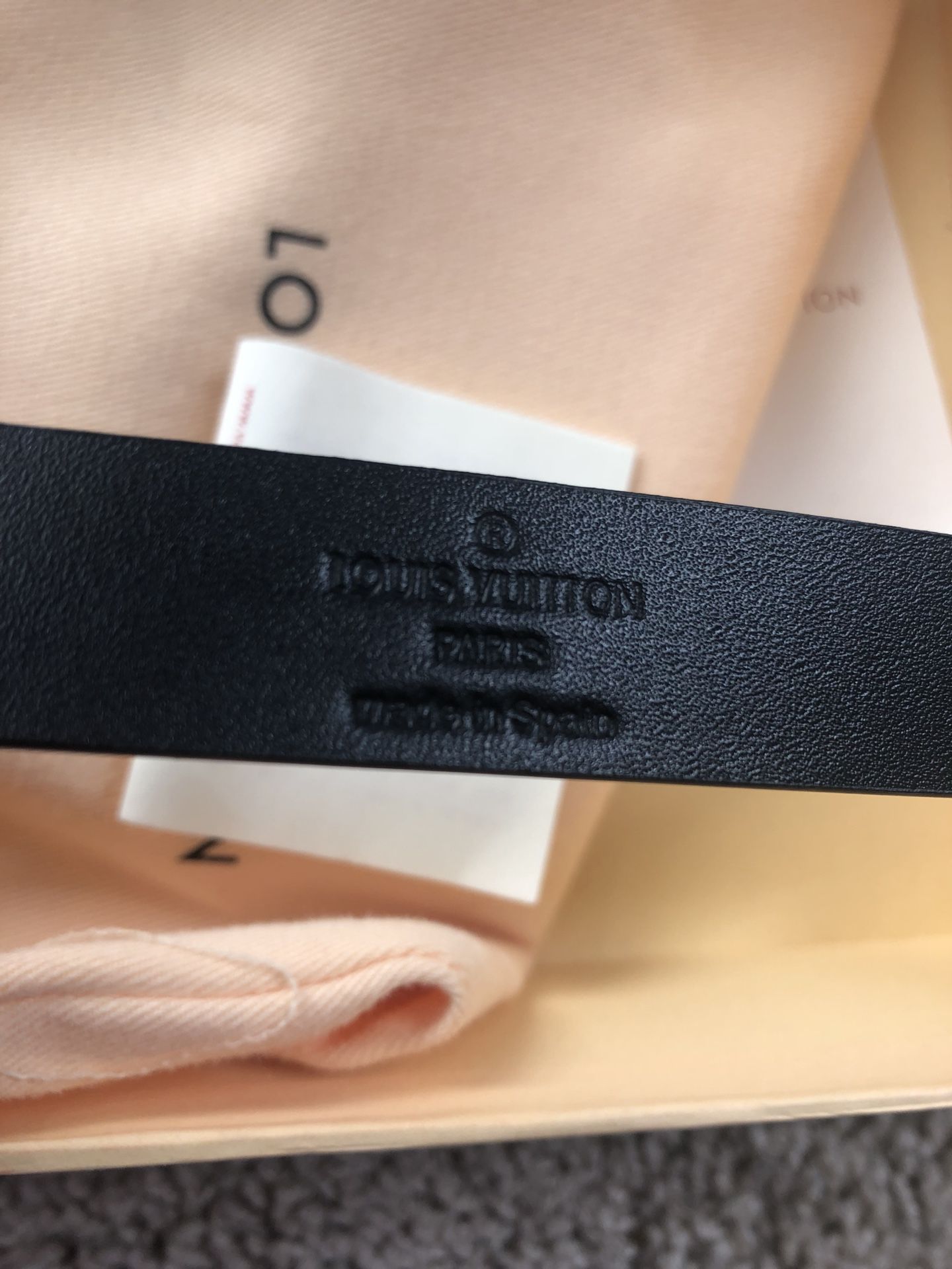 Authentic Louis Vuitton “LV” 20 mm Women's Belt $150 for Sale in Orlando,  FL - OfferUp