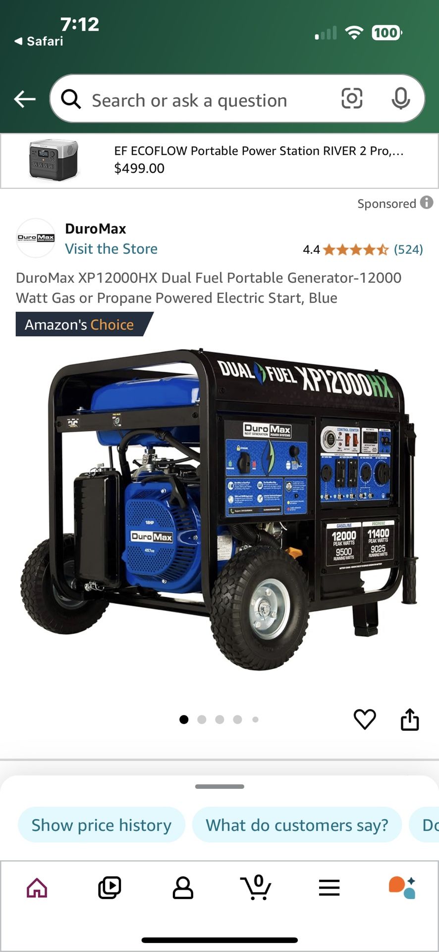 Generator, Duro Max