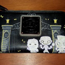Disney Haunted Mansion Loungefly Wallet 