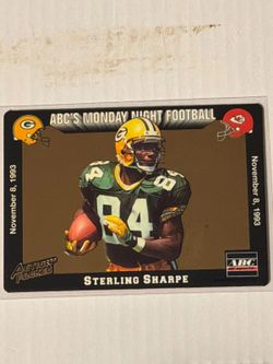 1993 Action Packed Monday Night Football #39 Sterling Sharpe Packers