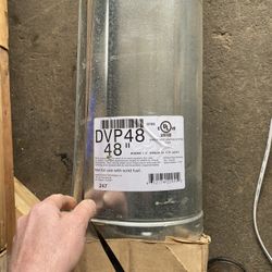 Stove Pipe For Gas Application 