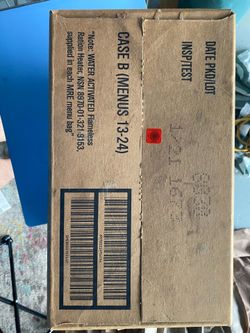MRE, meals, ready to eat