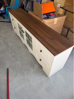 Tv stand with cabinets