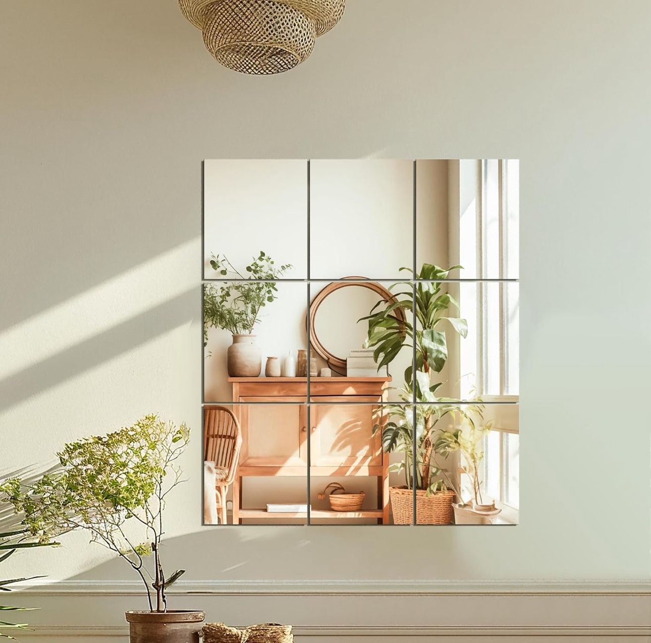 Home Decor Gym Mirror Tiles