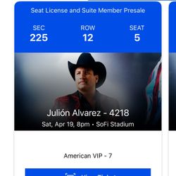 Julion Alvarez 4/19