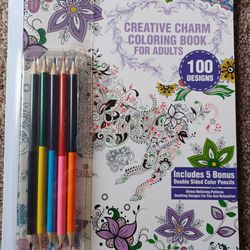 Adult Coloring Books x3 