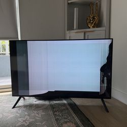 43” Fire TV – Powers On, Screen Issue (Lines) – Parts or Repair