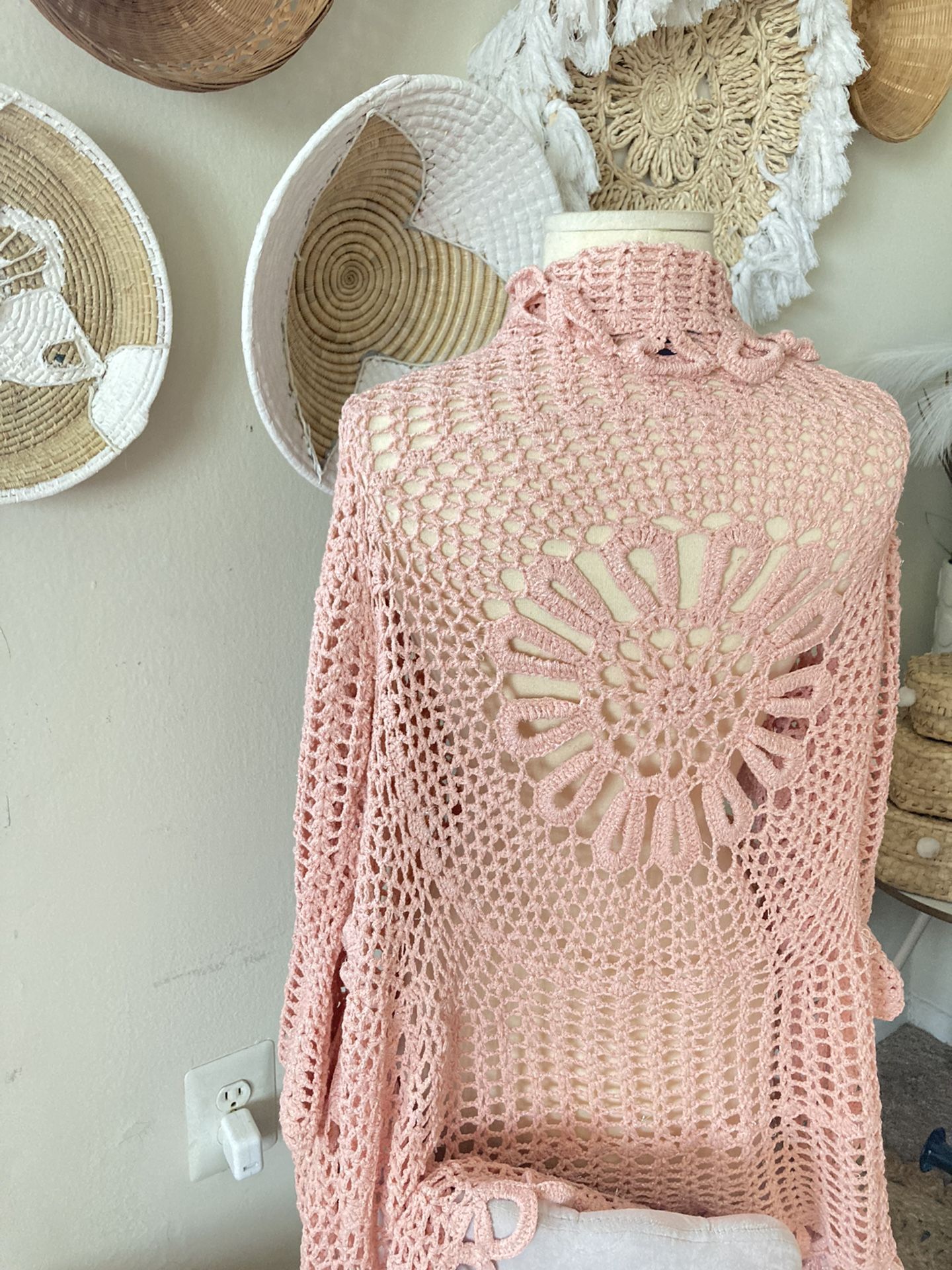 Pink Romans Knitted Cardigan  18/20 