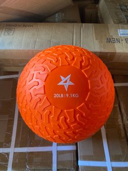 New 20LB rubber slam ball