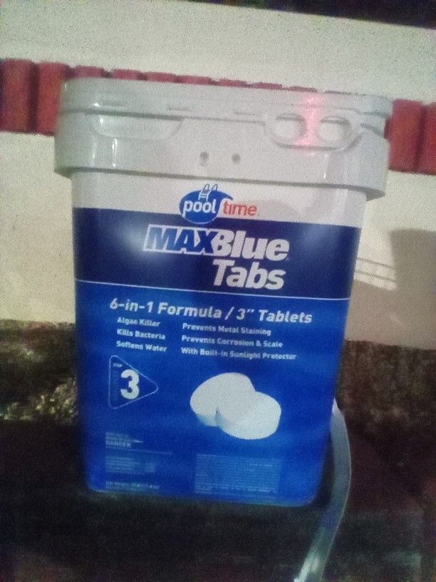 Max Blue Chlorine Tablets