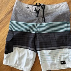 Size 30 multicolored board shorts
