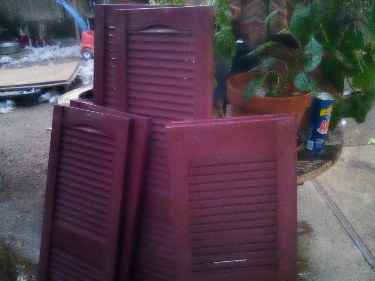 PLASTIC SHUTTERS FOR SALE