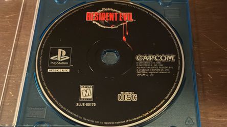 Resident evil  ps1 slus-00170 disc only