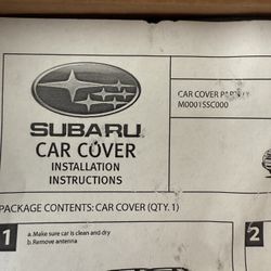 🚗 Subaru Forester Car Cover – OEM – $55