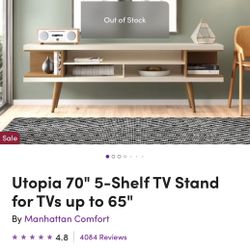 TV STAND, TV CONSOLE, *LIKE NEW*