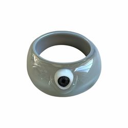Ura-harajuku Y2K Eyeball Acrylic Clear Ring