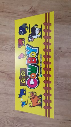 Sammy's vintage Go Go Cowboys marquee