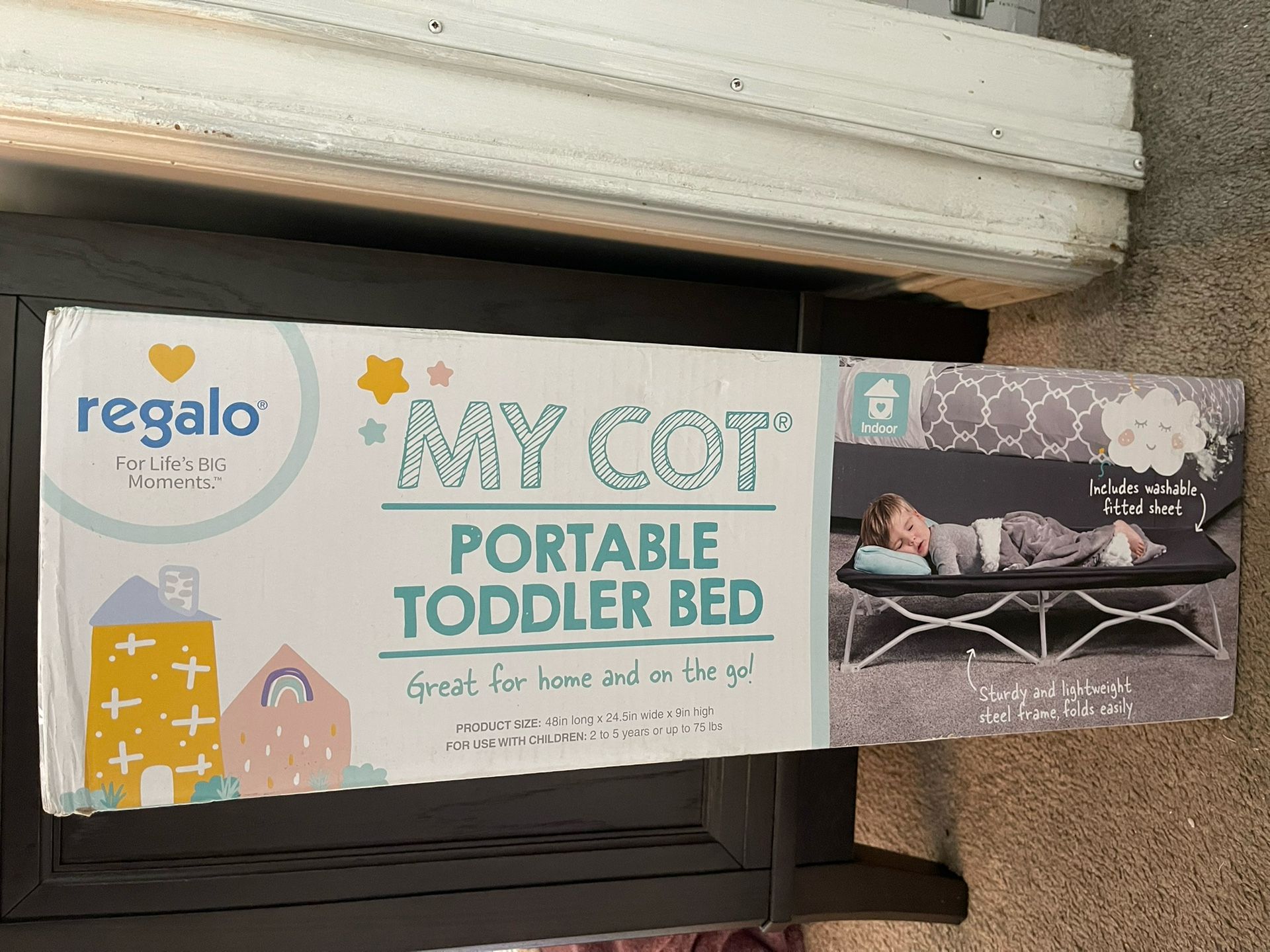 Regalo Toddler Cot