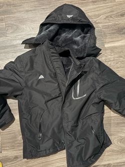 Black womens winter coat
