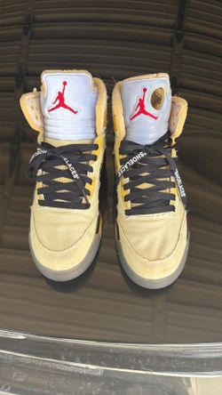 Jordan off white 5’s size 11