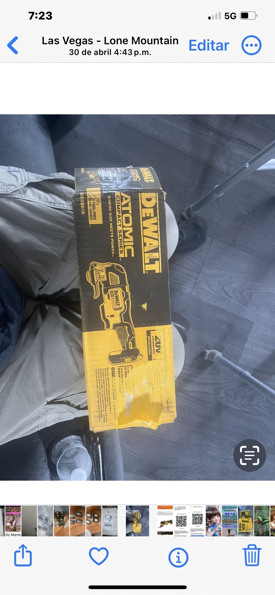 Dewalt Oscillating Tool Only