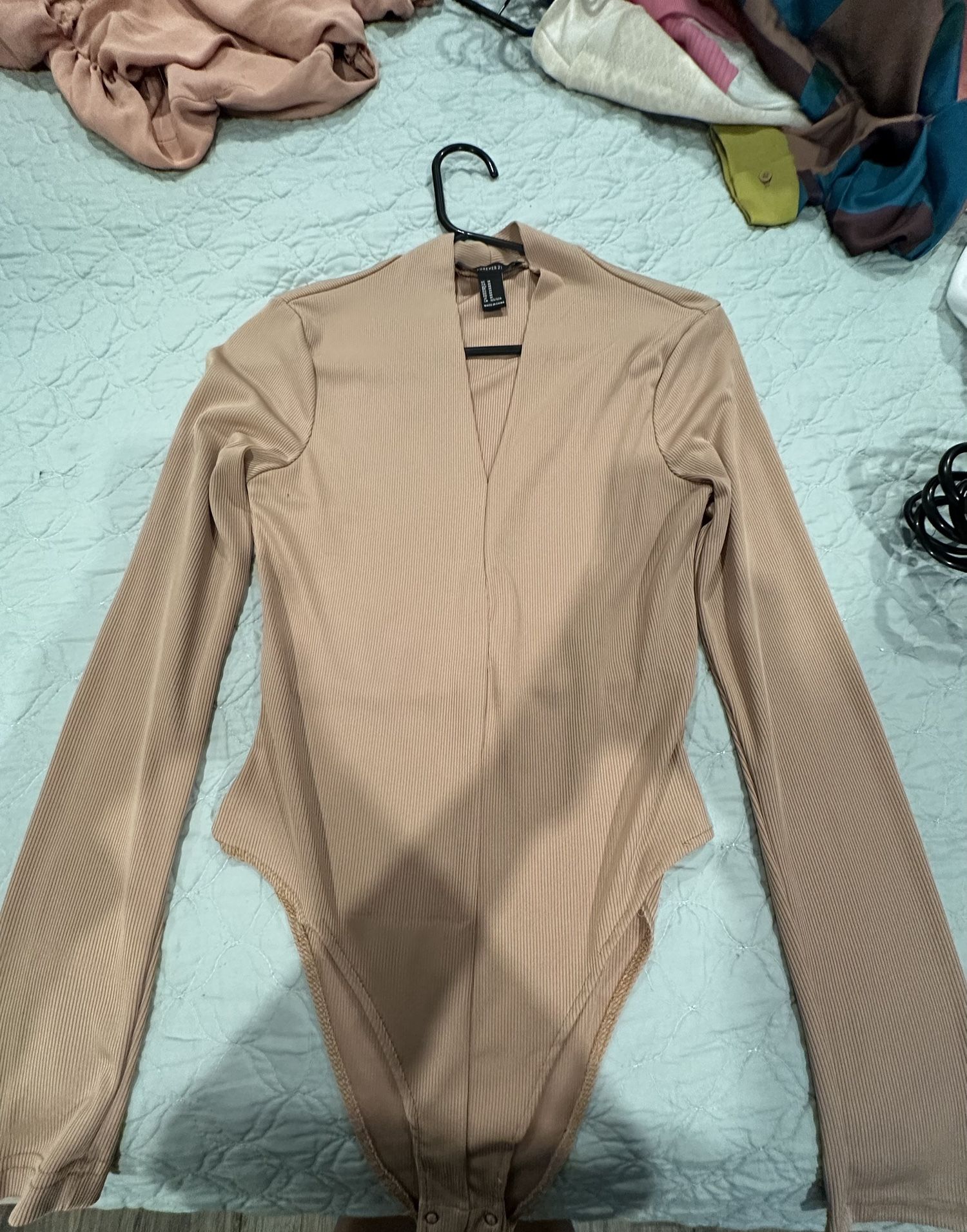 Forever 21 Long Sleeve Bodysuit