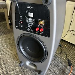 Acoustic research sub510 175 watt subwoofer built in digital class d amplifier 