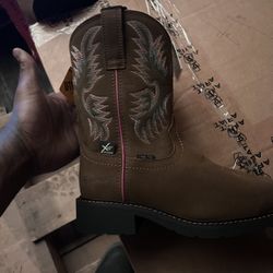 Women’s Ariat Steel Boots Sz 7 